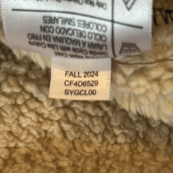 Coleman Men's Grey Sherpa Lined Waffle Henley Pullover Shirt Size L - Picture 8 of 8